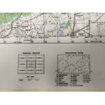 Brodnica N-34-099-A,B. Mapa topograficzna 1:50 000 Układ UTM