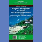 Bułgaria (Bulgaria). Mapa samochodowa 1:440 000