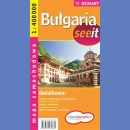 Bułgaria. Mapa samochodowa 1:400 000. See it