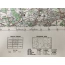 Bytom M-34-050-C,D. Mapa topograficzna 1:50 000 Układ UTM