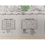 Bytów N-33-071-A,B. Mapa topograficzna 1:50 000 Układ UTM