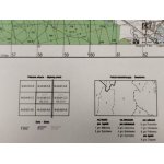 Chocianów M-33-020-C,D. Mapa topograficzna 1:50 000 Układ UTM