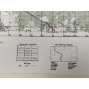 Cybinka N-33-138-A,B. Mapa topograficzna 1:50 000 Układ UTM