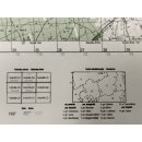 Czarna Woda N-34-073-A,B. Mapa topograficzna 1:50 000 Układ UTM