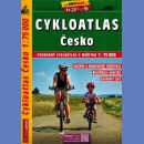 Czechy (Cykloatlas Česko). Atlas rowerowy 1:75 000.