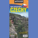 Czechy. Mapa samochodowa 1:500 000.