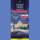 Czeski Cieszyn (Český Těšin). Plan miasta 1:12 000. 