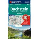 Dachstein. Ausseerland, Bad Goisern, Hallstatt. Mapa turystyczna 1:50 000 laminowana
