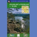 Doliny Igławy i Osławy (Pojihlaví a Pooslaví). Mapa turystyczna 1:25 000.