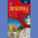 Druskieniki (Druskininkai). Plan miasta 1:10 000