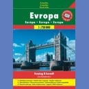 Europa. Atlas samochodowy 1:750 000