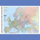 Europa. Mapa polityczno-drogowa 1:4 300 000. 