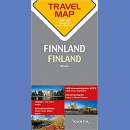 Finlandia. Mapa turystyczna 1:300 000. TravelMap