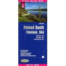 Finlandia Południowa. Mapa turystyczna 1:500 000.