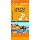 Francja: Langwedocja, Roussillion (Languedoc-Roussillion). Mapa 1:200 000.