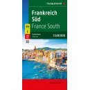 Francja południowa. Mapa 1:500 000.