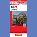 Genewa (Geneve, Genf). Plan miasta 1:11 000. 3 in 1 City Map