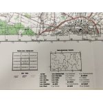 Gliwice M-34-062-A,B. Mapa topograficzna 1:50 000 Układ UTM