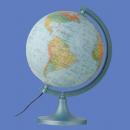 Globus podświetlany fizyczno-polityczny 25 cm 