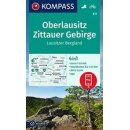 Górne Łużyce, Góry Żytawskie (Oberlausitz, Zittauer Gebirge). Mapa turystyczna 1:50 000