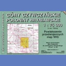 Góry Czywczyńskie, Połoniny Hryniawskie. Reedycja map topograficznych 1:75 000.