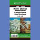 Góry Gilau i Muntele Mare (Muntii Gilaului). Mapa turystyczna 1:50 000