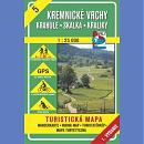 5 Góry Kremnickie (Kremnické vrchy, Krahule, Skalka, Králiky)<BR>Mapa turystyczna 1:25 000