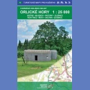 Góry Orlickie (Orlické hory). Mapa turystyczna 1:25 000.