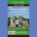 Góry Padurea Craiului (Muntii Padurea Craiului). Mapa turystyczna 1: 50 000