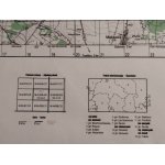 Gorzkowice M-34-028-A,B.<BR>Mapa topograficzna 1:50 000 Układ UTM