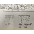 Goworowo N-34-116-A,B. Mapa topograficzna 1:50 000. Układ UTM