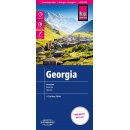 Gruzja (Georgien). Mapa turystyczna 1:350 000.