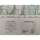 Gryfino N-33-101-A,B. Mapa topograficzna 1:50 000 Układ UTM