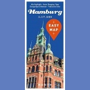 Hamburg. Plan miasta 1:17 500. Easy Map 