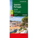 Hiszpania. Portugalia. Mapa turystyczna 1:700 000