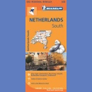 Holandia Południowa (Netherlands South). Mapa turystyczna 1:200 000.