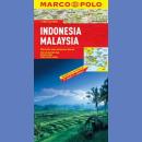 Indonezja. Malezja. Mapa samochodowa 1:2 000 000. 