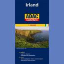 Irlandia. Mapa samochodowa 1:300 000.