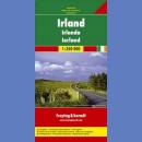 Irlandia. Mapa samochodowa 1:350 000.