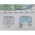 Izbica N-33-047-C,D. Mapa topograficzna 1:50 000 Układ UTM