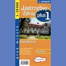 Jastrzębie Zdrój +1. Plan miasta 1:20 000