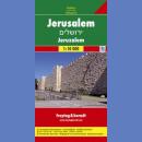 Jerozolima (Jerusalem). Plan miasta 1:10 000. 