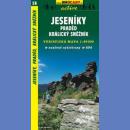 58 Jesioniki, Praded, Kralicki Śnieżnik (Jeseniky, Praded, Kralicky Sneznik). Mapa turystyczna 1:50 000.
