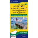Jezioro Nezyderskie i okolice (Neusiedler-See, Fertő, Szigetköz, Hanság). Mapa turystyczna 1:80 000.