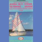 Jezioro Tałty, Ryńskie, Tałtowisko, Szymon, Jagodne. Mapa żeglarska 1:25 000 laminowana.