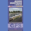 Jezioro Zegrzyńskie i okolice. Mapa topograficzno-turystyczna 1:50 000.