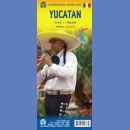 Jukatan (Yucatan). Mapa 1:500 000.