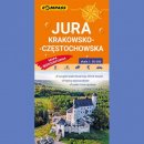Jura Krakowsko-Częstochowska. Mapa turystyczna 1:50 000 laminowana