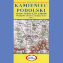 Kamieniec Podolski. Mapa Operacyjna 1:300 000. <BR>Arkusz 98 Reedycja