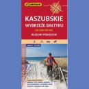 Kaszubskie Wybrzeże Bałtyku od Łeby po Hel. Kaszuby północne. Mapa turystyczna 1:55 000.